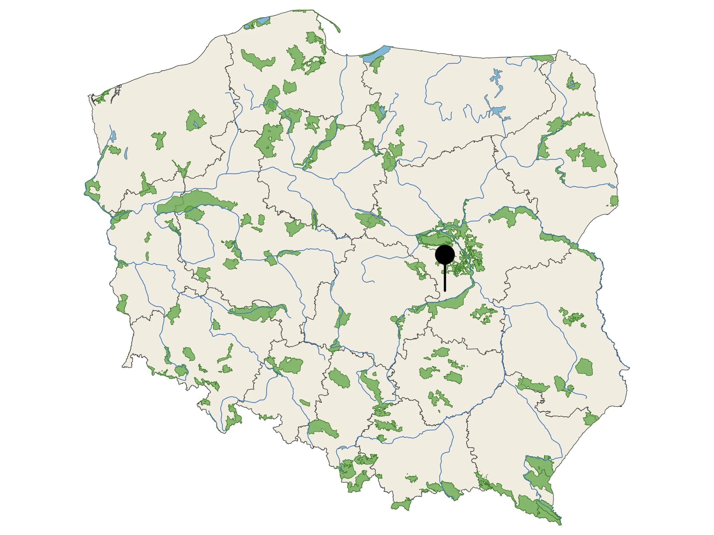 Naturalna Woda Mineralna Polaris - źródło na mapie