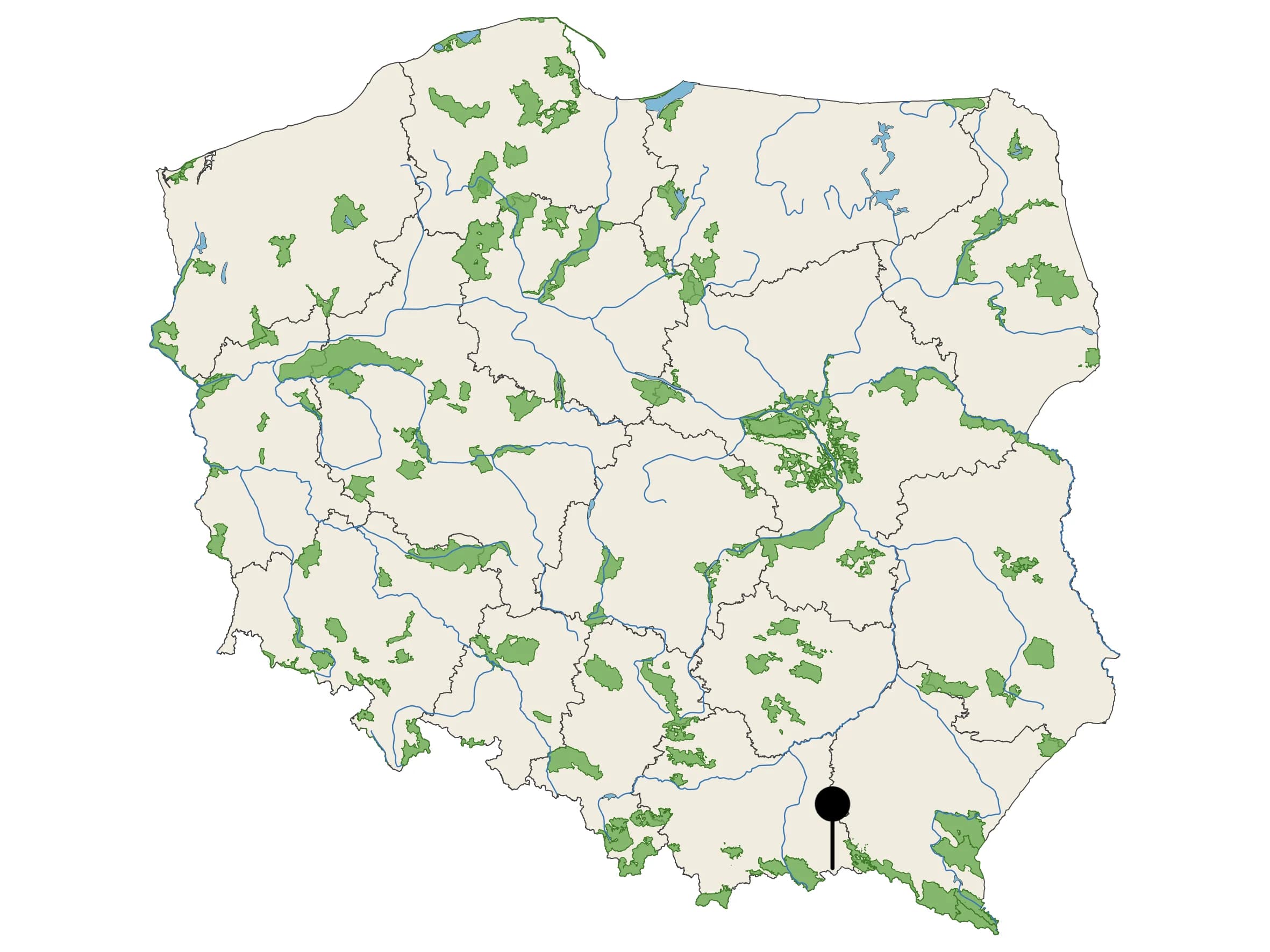 Woda Lecznicza Henryk - źródło na mapie