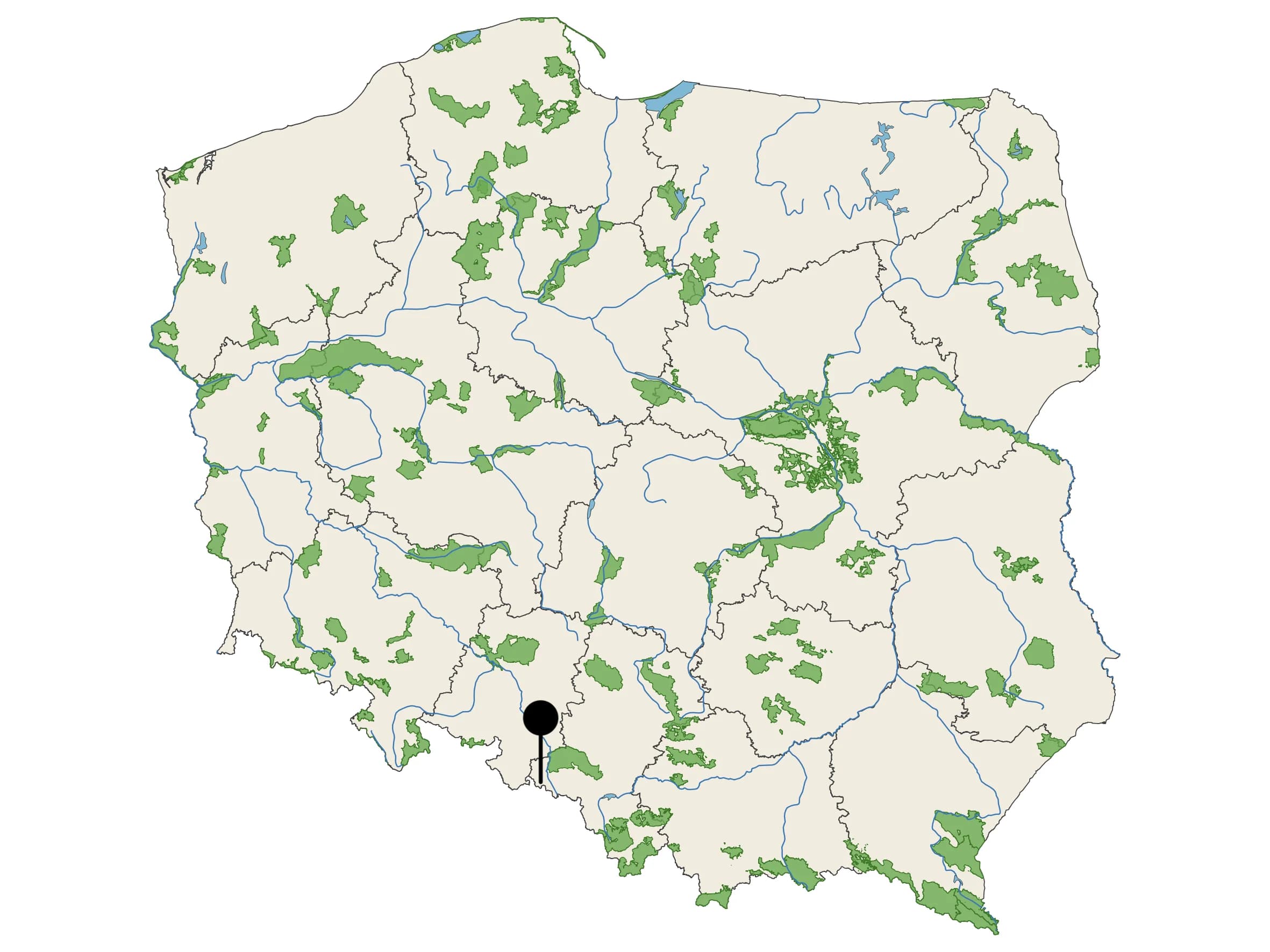 Naturalna Woda Mineralna Id'eau - źródło na mapie