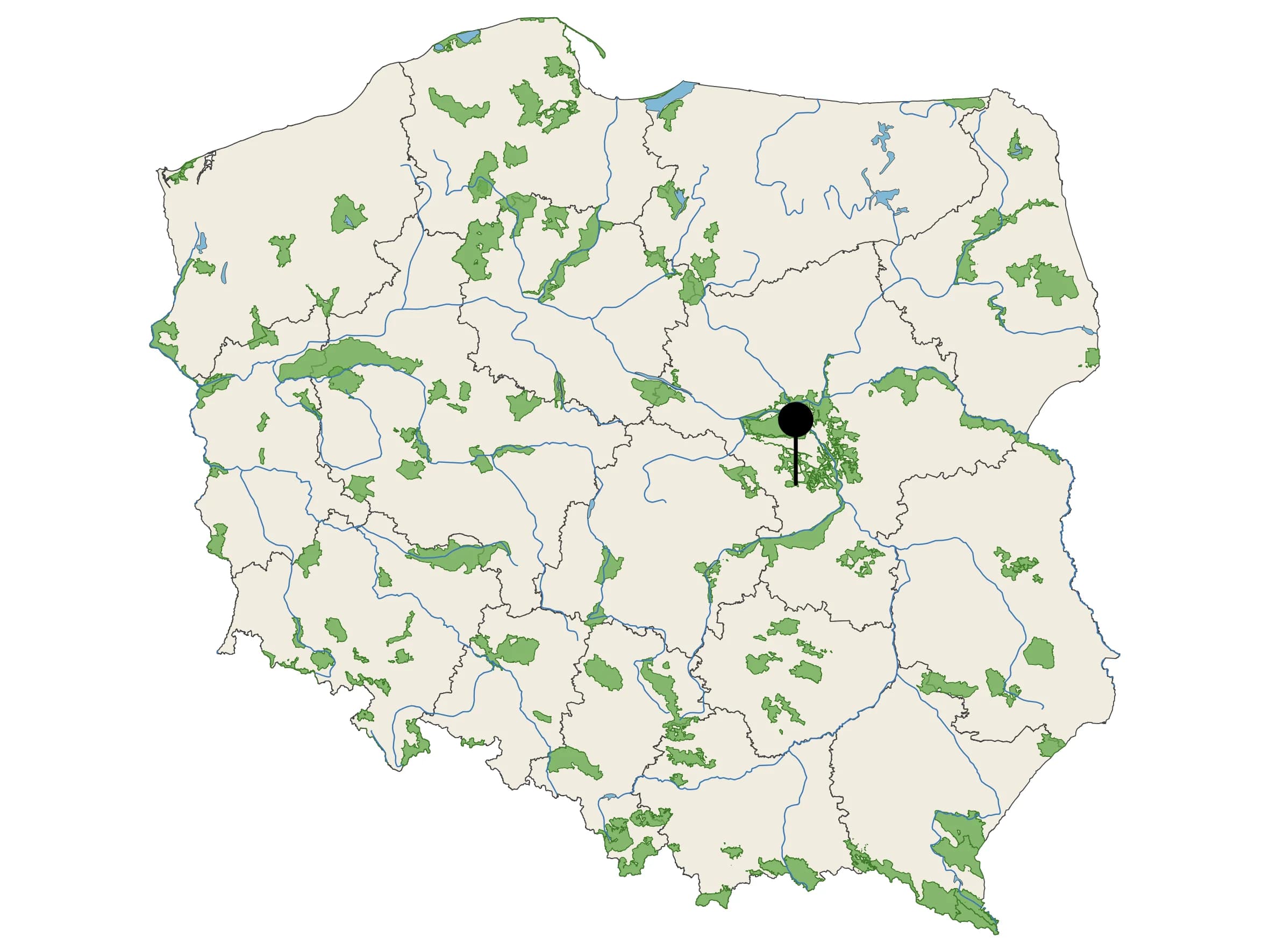 Woda Źródlana Krystaliczne Źródło - źródło na mapie