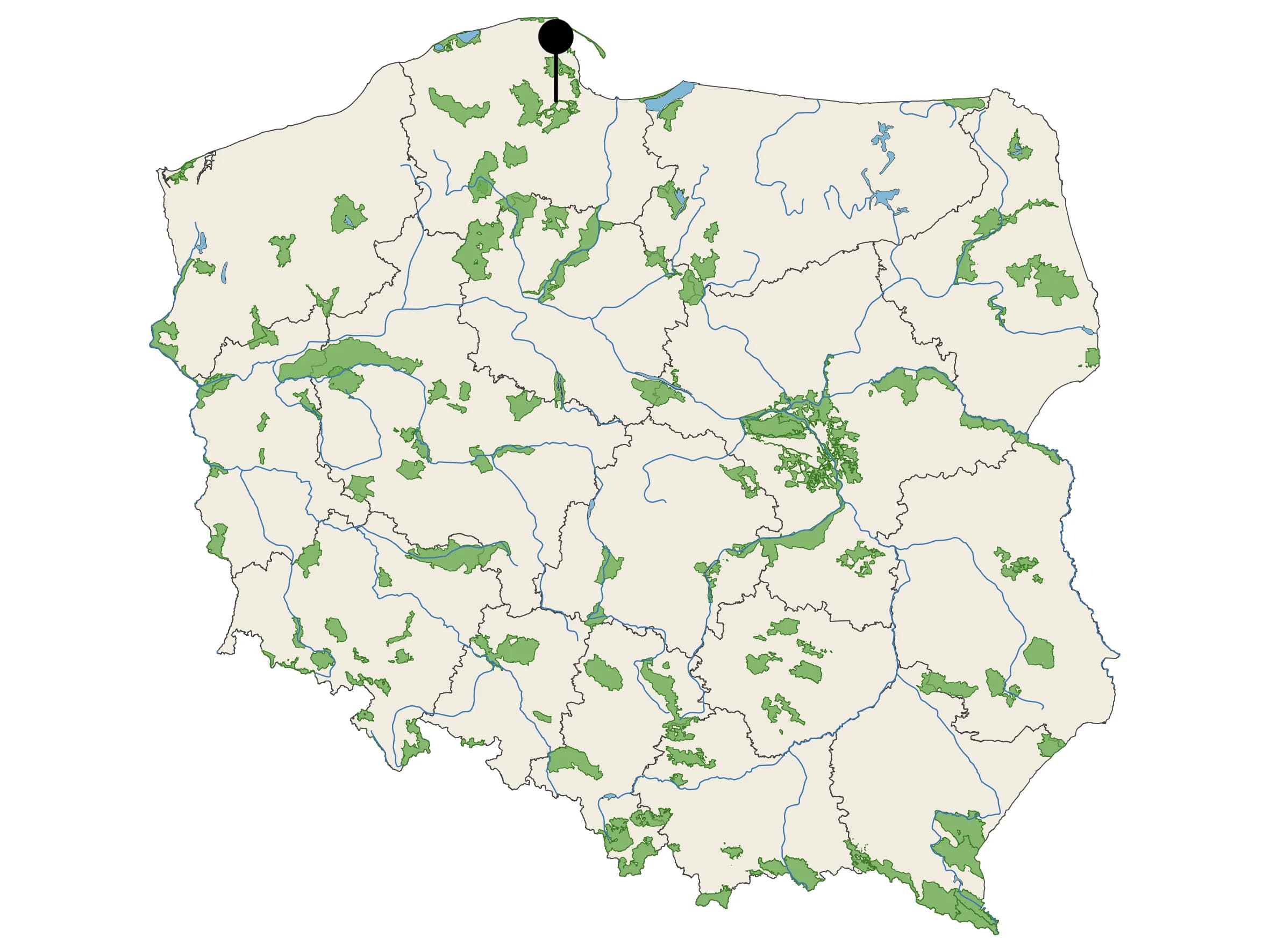 Naturalna Woda Mineralna Nata Aqua Minerale - źródło na mapie