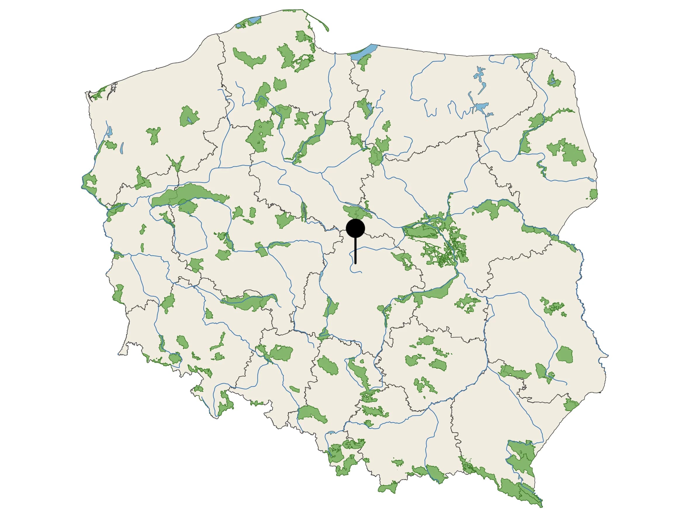 Woda Źródlana Primavera - źródło na mapie