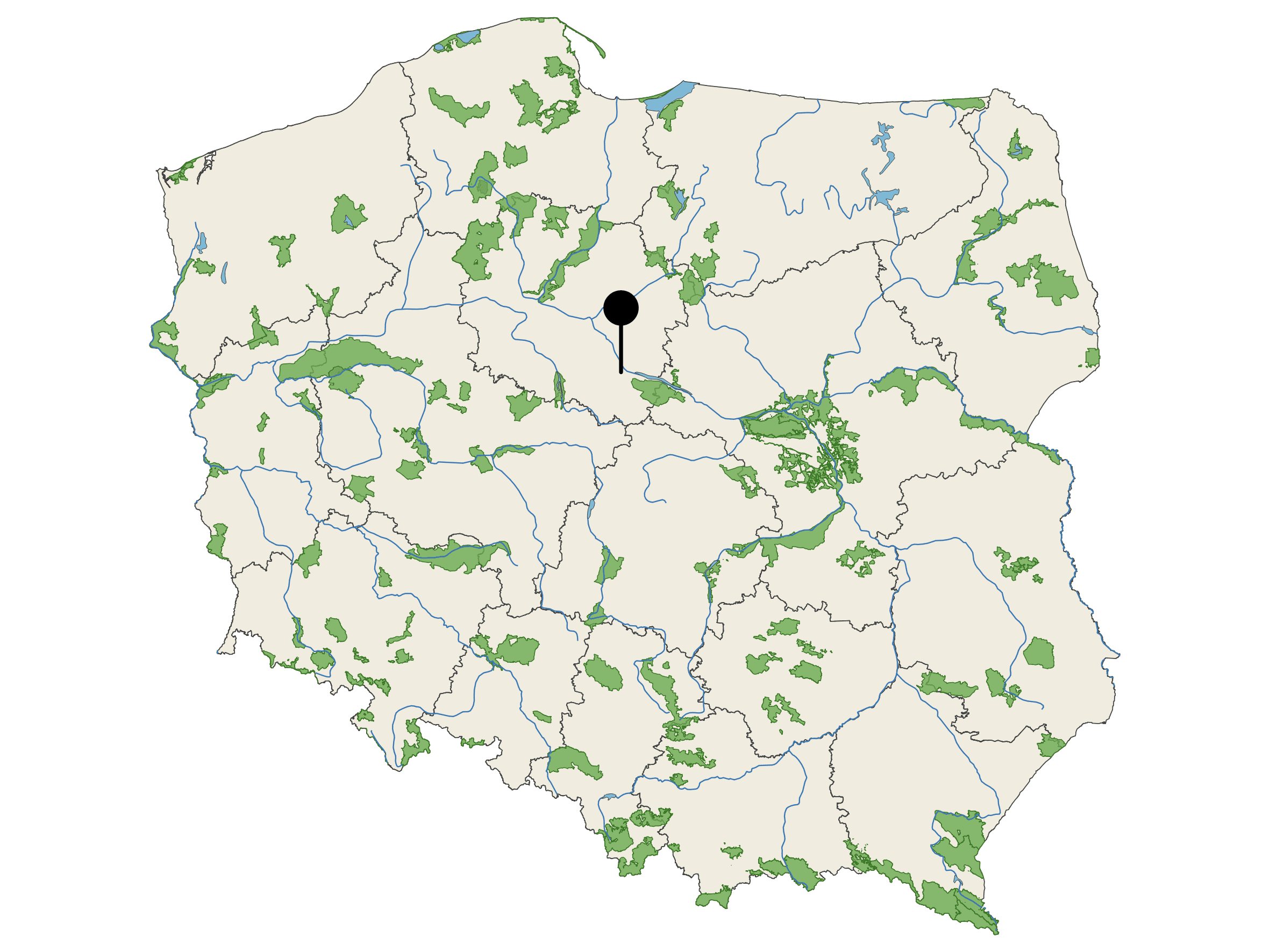 Naturalna Woda Mineralna Selenka Wieniec Zdrój - źródło na mapie