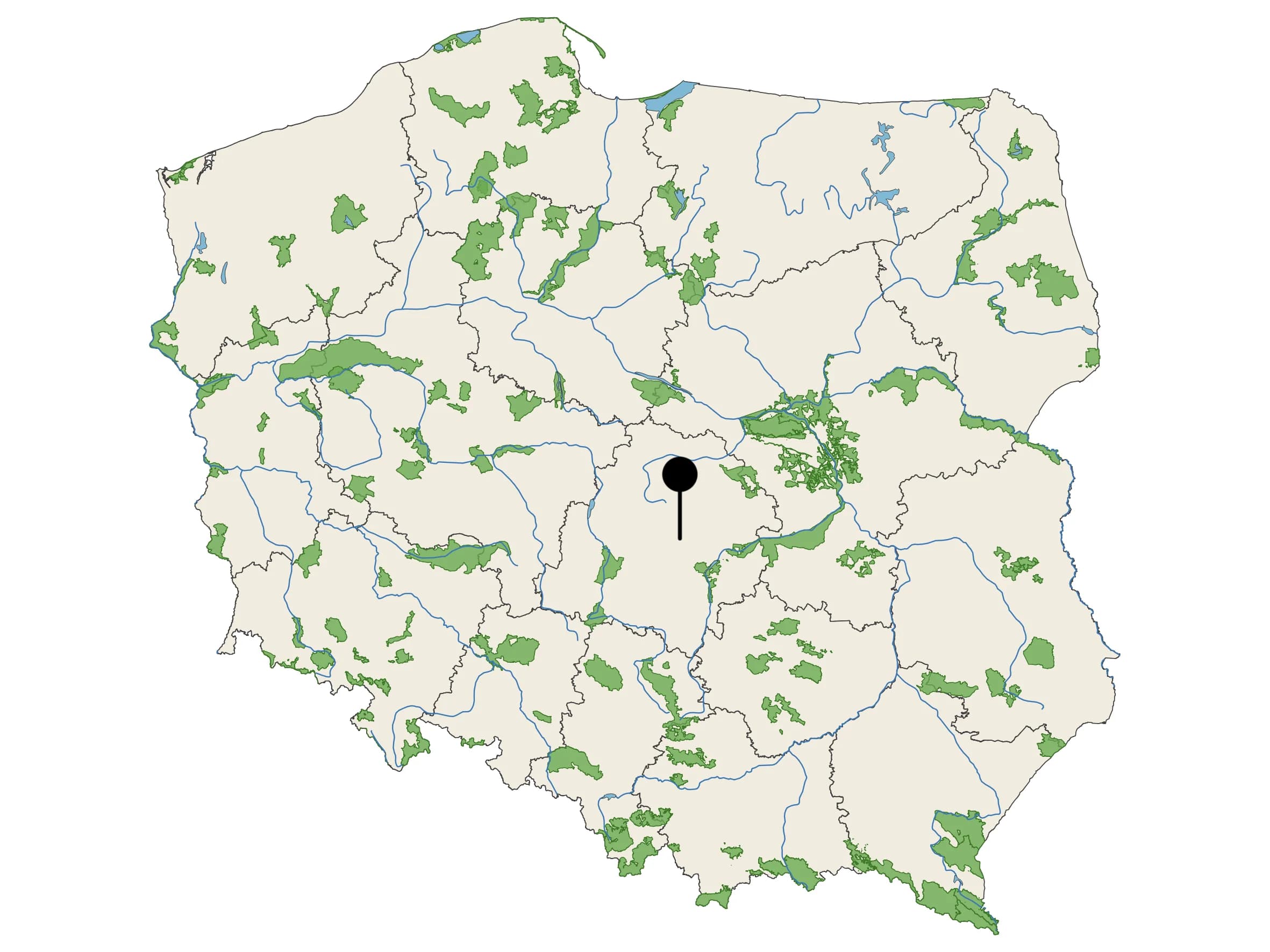 Woda Źródlana Święcicki Zdrój - źródło na mapie